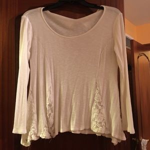 White long sleeve shirt